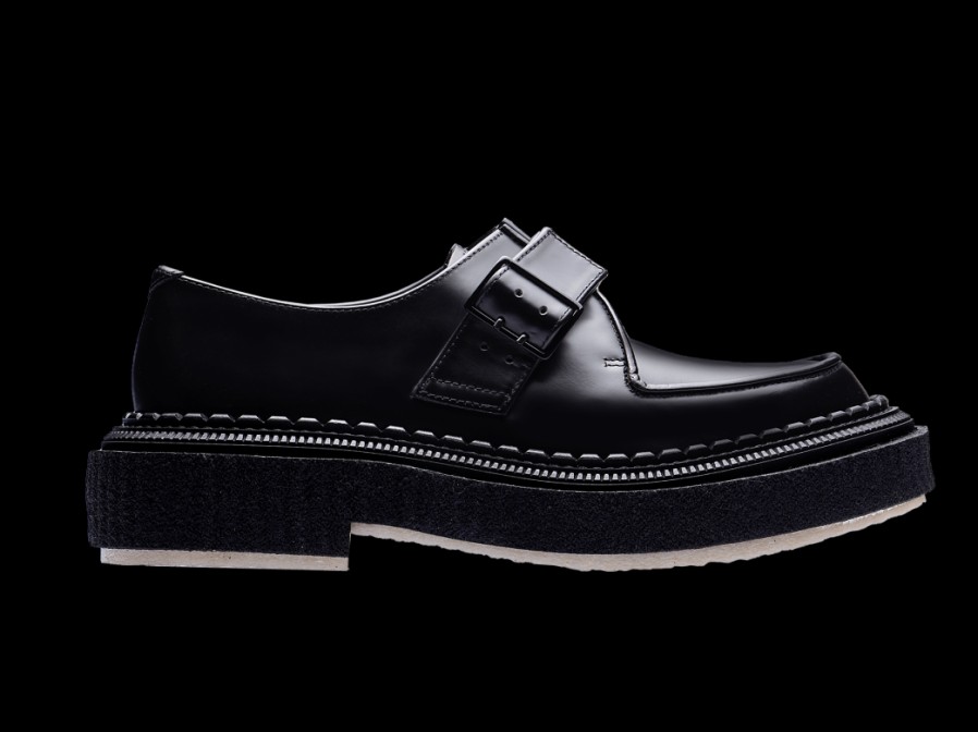 Man ADIEU | Type 136 Crepe Sole - Black